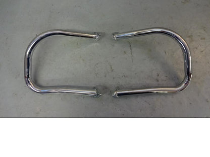 Framsidan på Motorskyddsbåge från en Indian Chieftain Classic -2019 motorcykel.