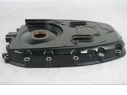 Snett nerifrån på Motorkåpa från en BMW R NineT -2017 motorcykel.