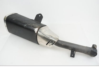 Framsidan på Ljuddämpare från en Suzuki GSX-R 1000 -2007 motorcykel.