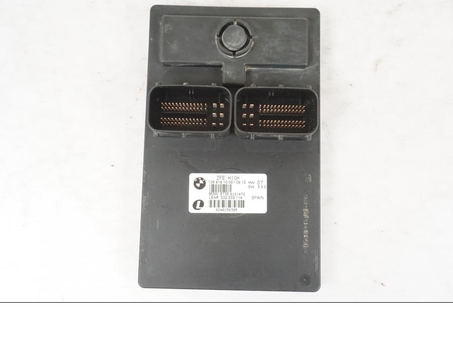 Framsidan på Control Unit från en BMW R 1200 GSA -2012 motorcykel.