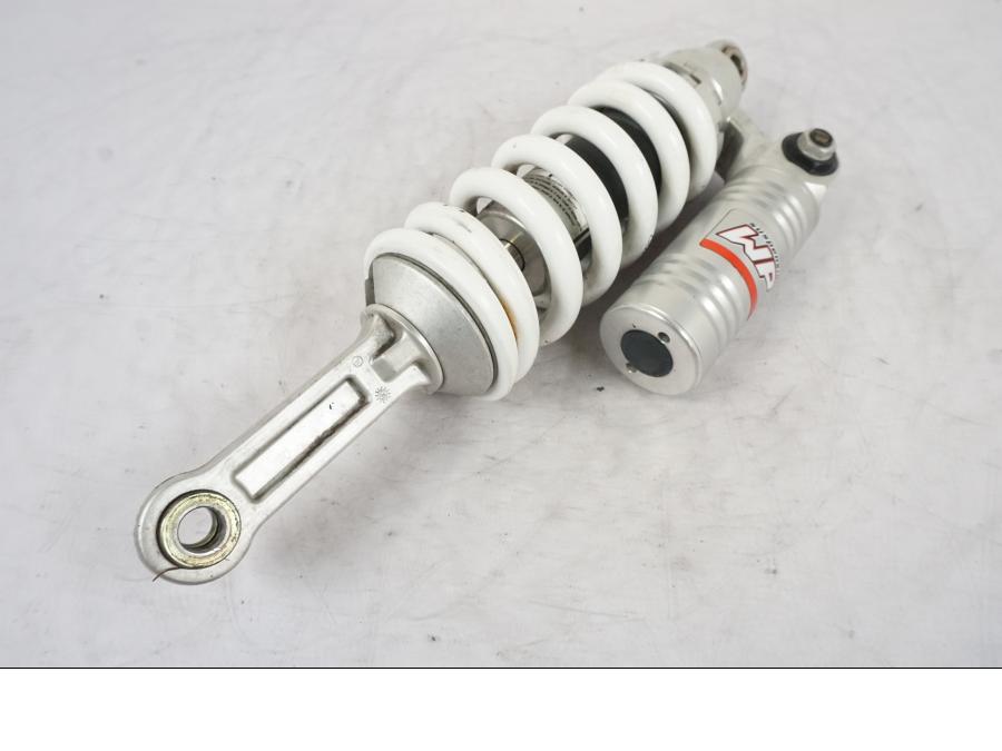 Framsidan på Stötdämpare från en KTM 990 Super Duke -2006 motorcykel.