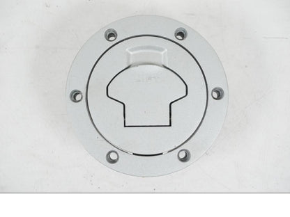 Snett nerifrån på <p>Låssats från BMW R 1200 GS 2007.</p>

<p>Med tändningslås, tanklock, sadellås, 1st nyckel</p> motorcykel.