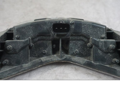 Snett uppifrån på Baklampa från en Kawasaki ZX-6R -2006 motorcykel.