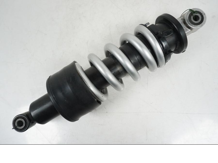 Snett uppifrån på Stötdämpare från en Honda CB 650 F Hornet -2017 motorcykel.