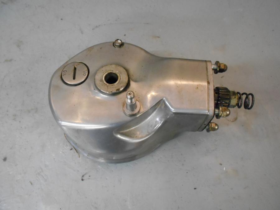 Framsidan på Slutväxel från en Kawasaki VN 1600 Mean Streak -2007 motorcykel.