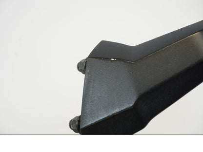 Snett nerifrån på Backspegel från en Kawasaki ZX-10R -2008 motorcykel.