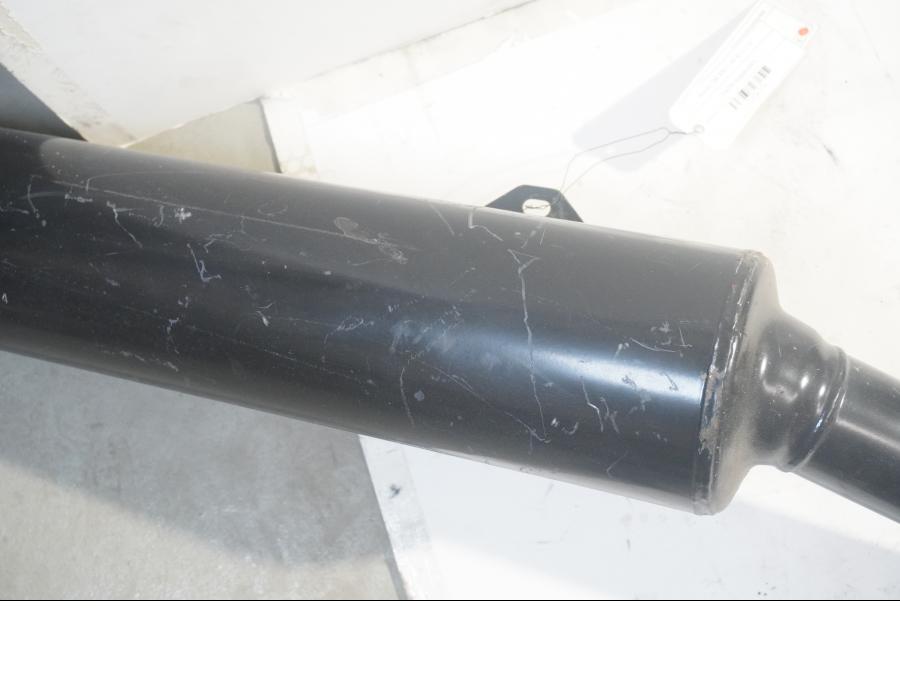 Snett uppifrån på Avgassystem från en Honda CBR 600 -1995 motorcykel.