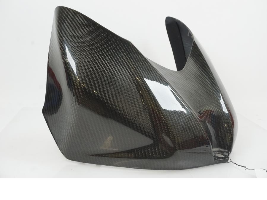 Snett uppifrån på Bensintankskåpa från en Suzuki GSX-R 1000 -2007 motorcykel.