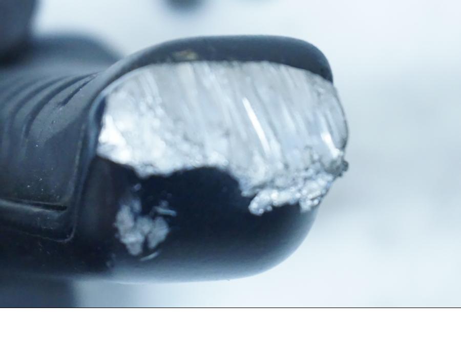 Höger sida på Fotpinne från en Ducati 750 SS -1995 motorcykel.