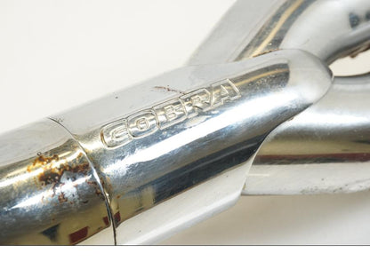 Baksidan på Avgassystem Sport från en Kawasaki VN 2000 -2006 motorcykel.