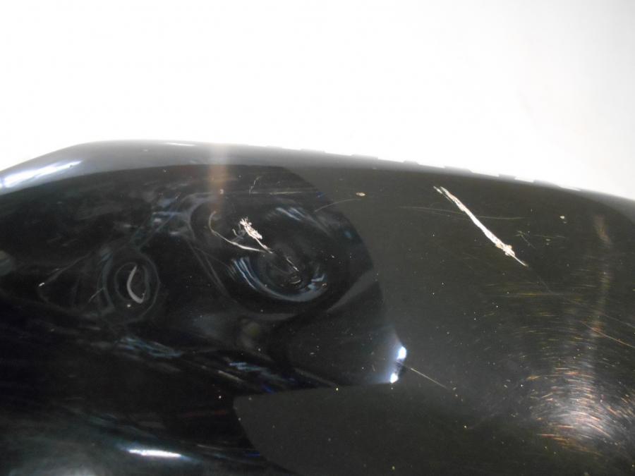 Snett uppifrån på Bensintank från en Yamaha FZS 1000 -2002 motorcykel.