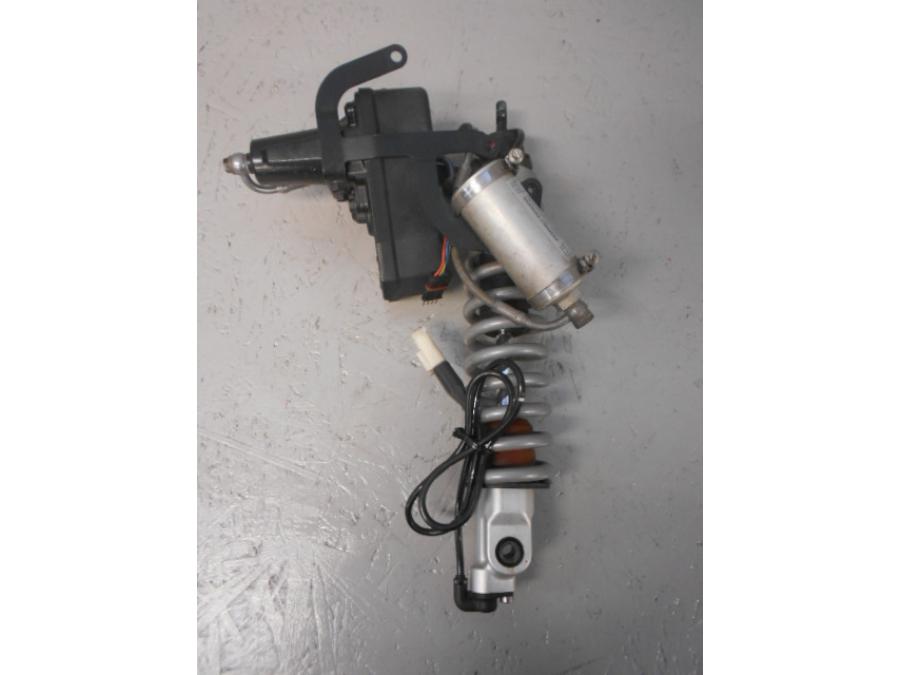 Framsidan på Stötdämpare ESA från en BMW R 1200 GS -2011 motorcykel.