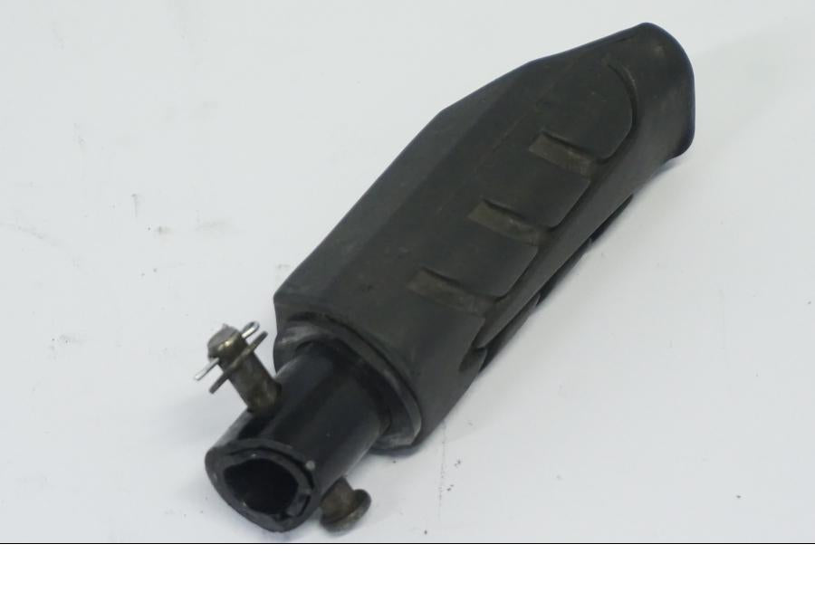 Snett uppifrån på Fotpinne från en Honda CB 500 X -2015 motorcykel.