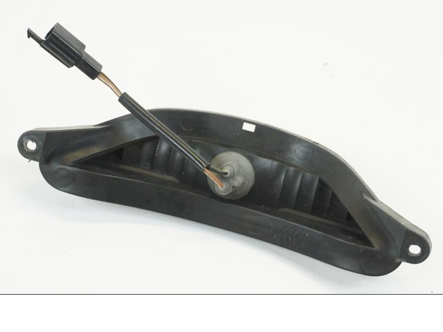 Snett uppifrån på Positionsljus från en Kawasaki ZX-12R -2000 motorcykel.