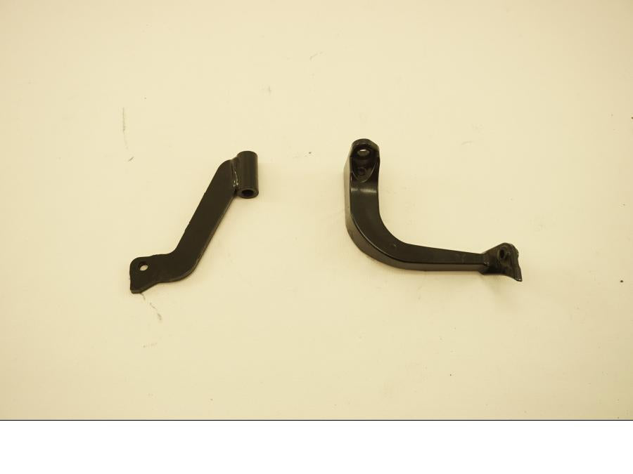 Framsidan på Fotplattefäste från en H-D Street Glide Special FLHXS -2018 motorcykel.