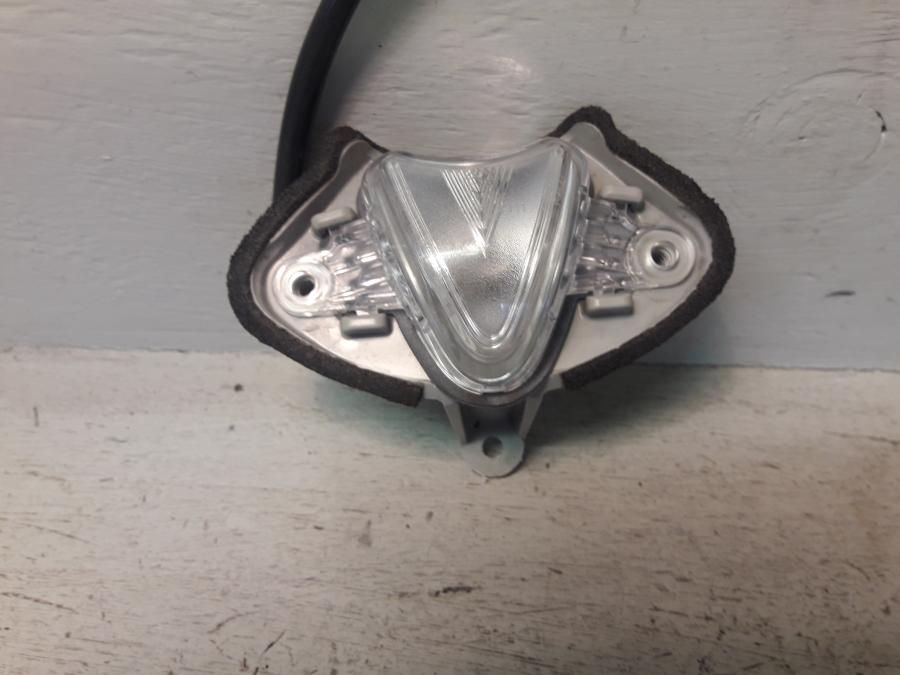 Framsidan på Parkeringsljus från en Kawasaki ZX-6R -2008 motorcykel.