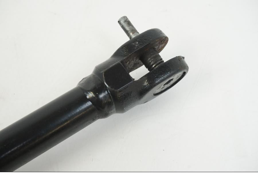 Snett uppifrån på Sidostöd från en BMW F 650 CS -2002 motorcykel.