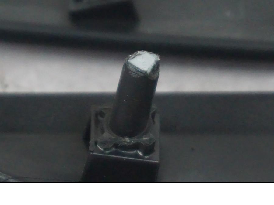 Höger sida på Ramplast från en Triumph Tiger -2009 motorcykel.