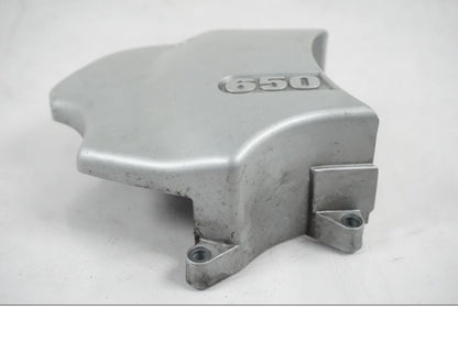 Baksidan på Remskydd från en BMW F 650 CS -2002 motorcykel.