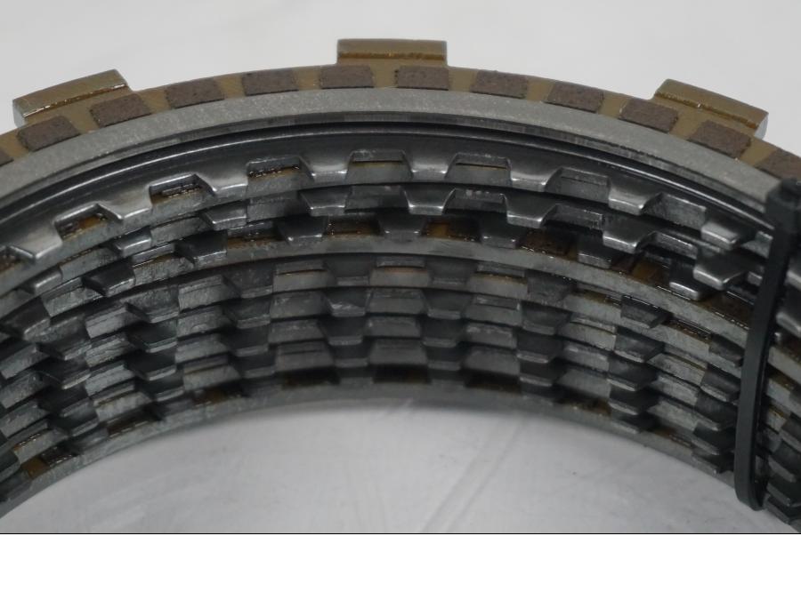 Höger sida på Lameller från en H-D Softail Standard FXST -2001 motorcykel.