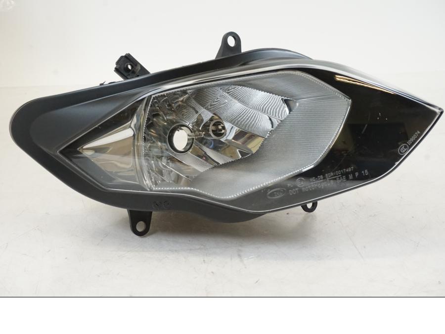 Baksidan på Strålkastare från en BMW R 1200 RS -2014 motorcykel.