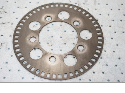 Baksidan på ABS krans från en Kawasaki Ninja H2 -2019 motorcykel.