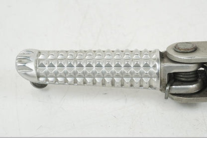 Snett uppifrån på Fotpinne från en Yamaha YZF 1000 R1 -2007 motorcykel.