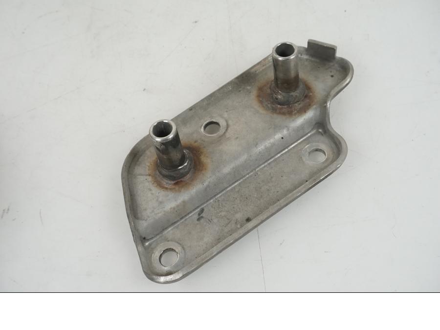 Baksidan på Avgasanslutning från en BMW F 750 GS -2019 motorcykel.