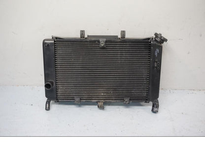 Baksidan på Vattenkyl från en Yamaha XJ 6 -2011 motorcykel.