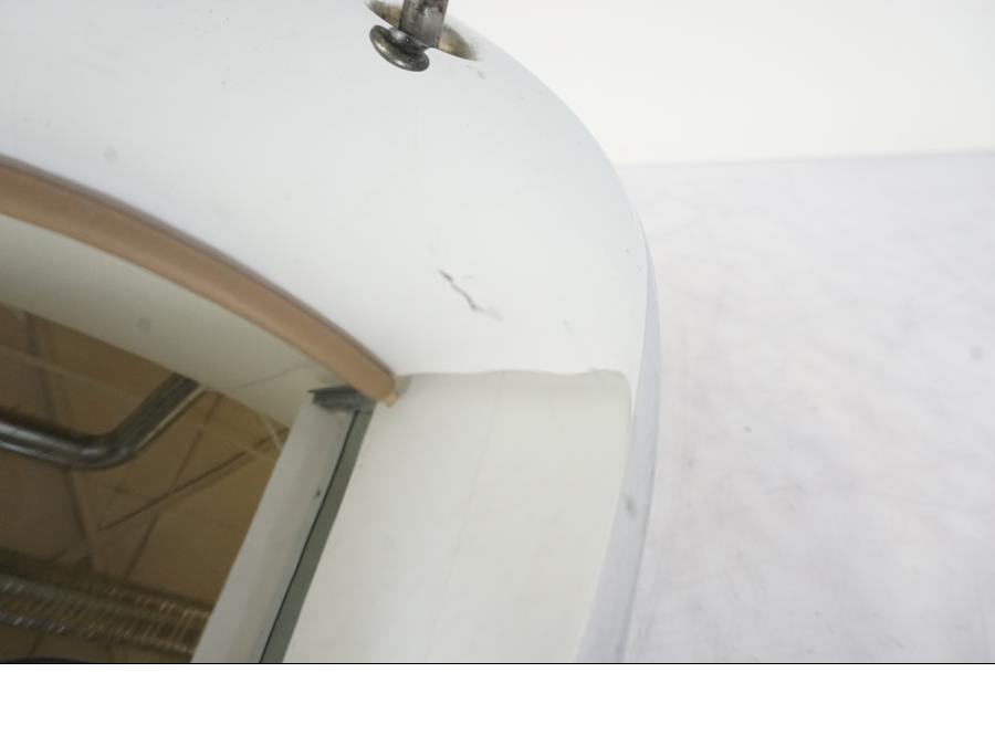 Snett nerifrån på Motorkåpa från en Kawasaki VN 1500 -2003 motorcykel.