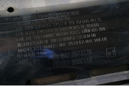 Extrabild3 på Ljuddämpare från en BMW R 1200 GS -2005 motorcykel.