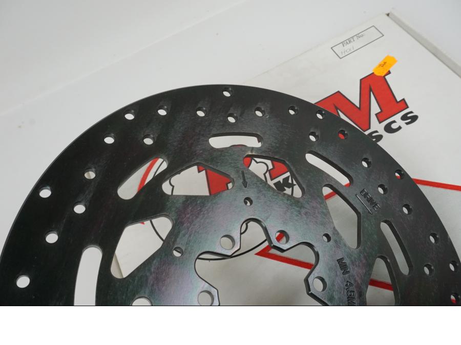 Höger sida på Bromsskiva från en Honda NTV 650 -1996 motorcykel.