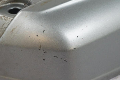 Snett uppifrån på Ventilkåpa från en BMW R 1200 GS -2018 motorcykel.