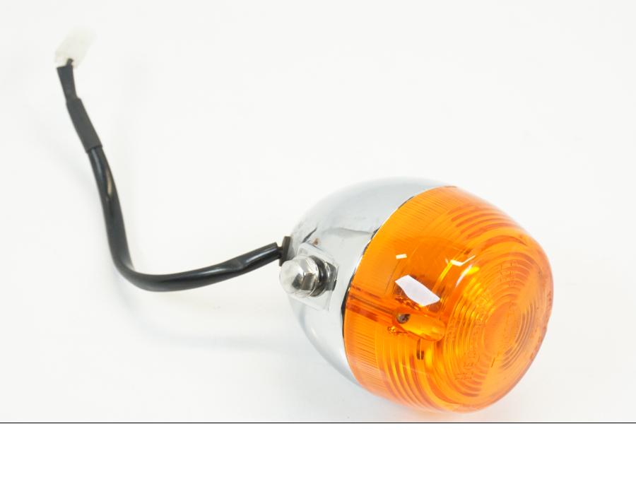 Framsidan på Blinkers från en Triumph Speedmaster -2006 motorcykel.