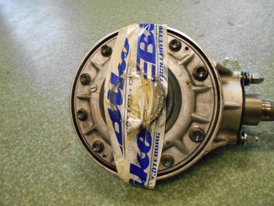 Baksidan på Slutväxel från en Suzuki VL 1500 -2002 motorcykel.