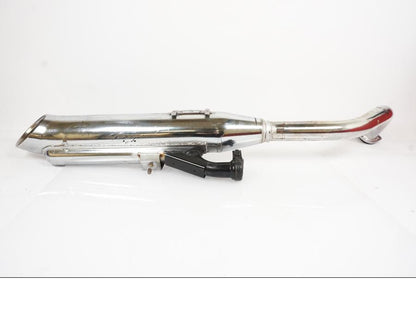 Baksidan på Ljuddämpare från en Kawasaki VN 800 -1997 motorcykel.