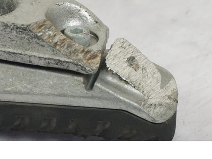 Snett uppifrån på Fotpinne från en Kawasaki Z 900 -2019 motorcykel.