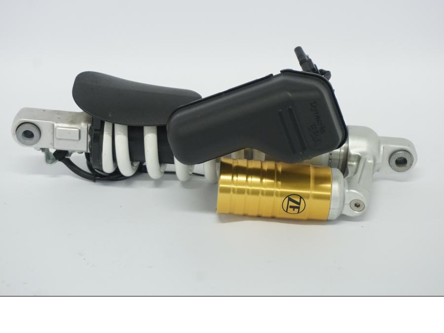 Framsidan på Stötdämpare ESA från en BMW R 1250 GS -2022 motorcykel.