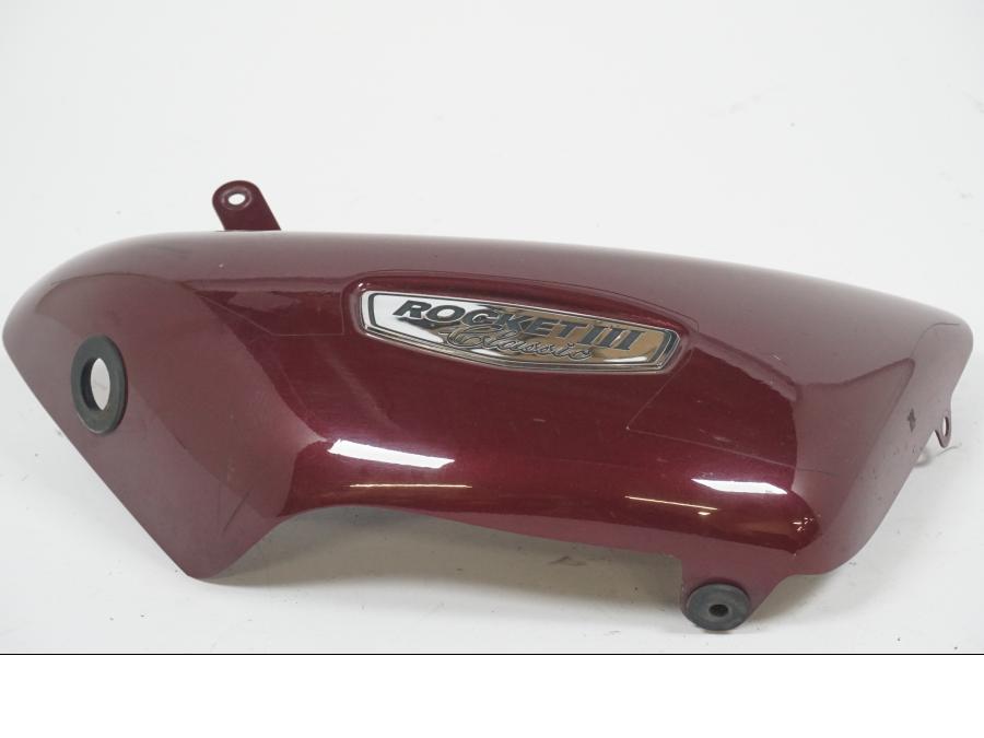 Framsidan på Sidopanel från en Triumph Rocket III -2007 motorcykel.