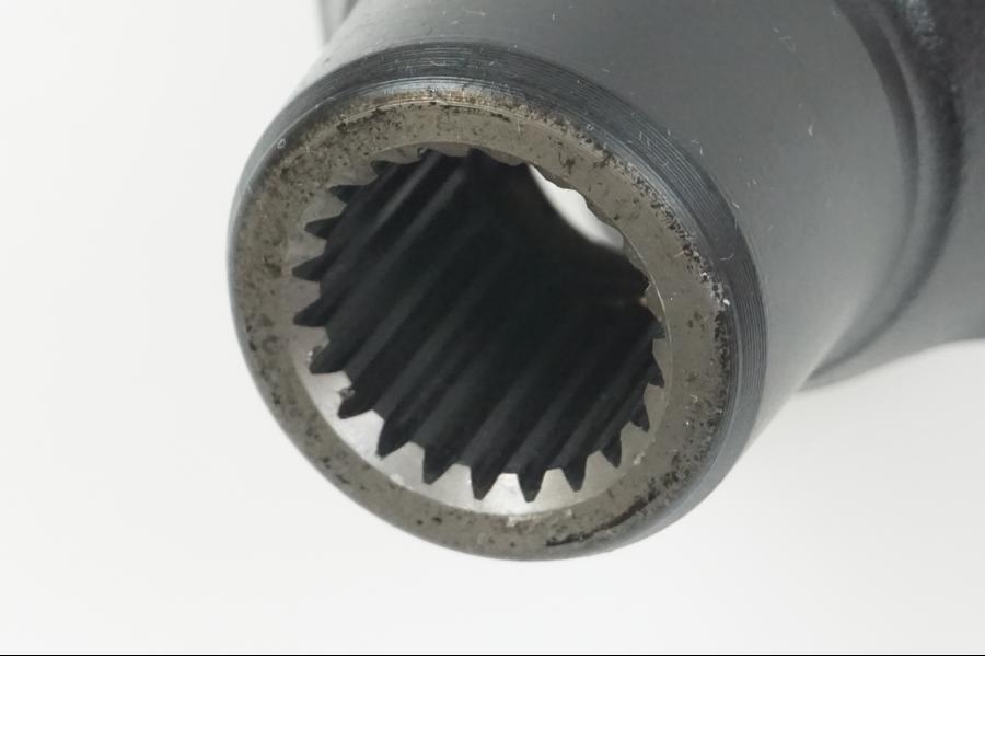 Baksidan på Kardanaxel från en BMW R 1250 GS -2023 motorcykel.