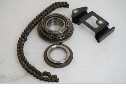 Framsidan på Oljepump från en Yamaha FJR 1300 -2005 motorcykel.