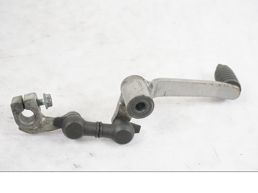 Snett uppifrån på Växelpedal från en Honda CBR 1000 F -1989 motorcykel.