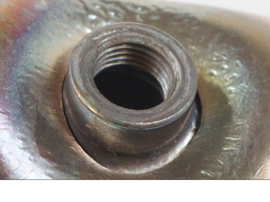 Vänster sida på Grenrör från en KTM 1290 Super Duke R EVO -2023 motorcykel.