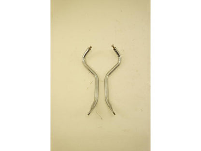 Snett uppifrån på Vindrutefäste från en Yamaha XVS 1100 -2001 motorcykel.