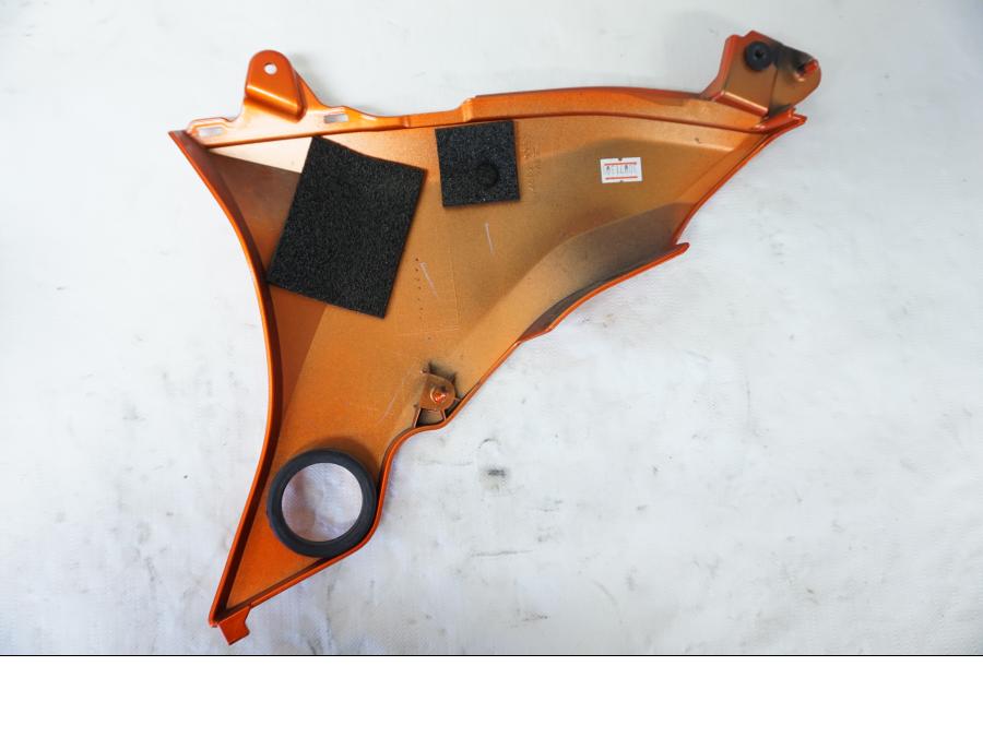 Baksidan på Sidopanel från en Kawasaki Z 800 -2013 motorcykel.