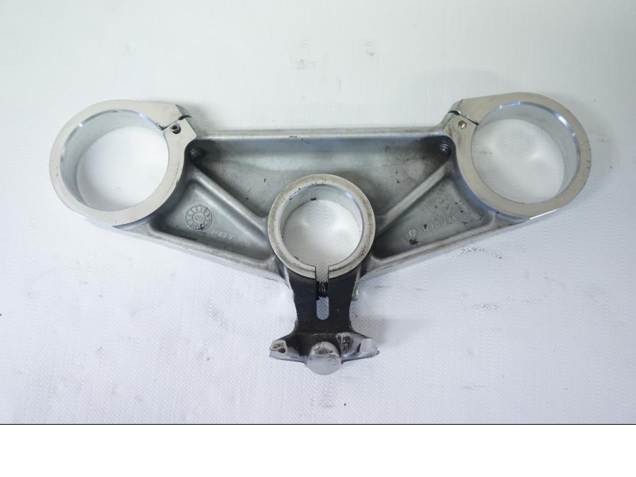 Höger sida på Gaffelkrona från en Ducati 848 -2010 motorcykel.