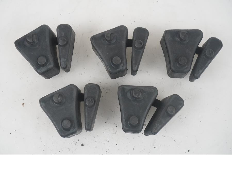 Baksidan på Ryckutjämnare från en Honda VFR 750 -1988 motorcykel.