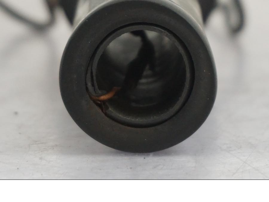 Höger sida på Värmehandtag från en Triumph Tiger -2009 motorcykel.