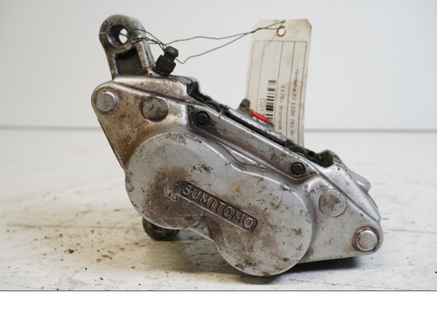 Framsidan på Bromsok från en Yamaha FJ 1200 -1991 motorcykel.