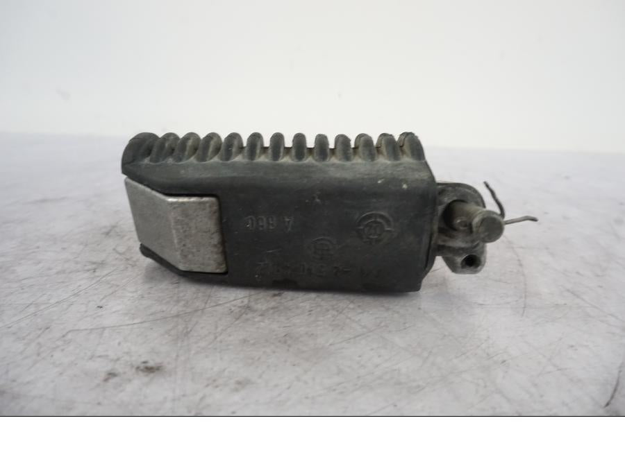 Snett uppifrån på Fotpinne från en BMW R 1150 GS -2002 motorcykel.